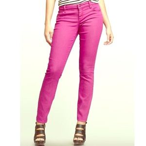 Gap Pink Glo Neon Skinny Legging Jeans